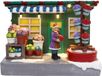 Santaville - Kiosque à fleurs en polyrésine avec LED 19cm