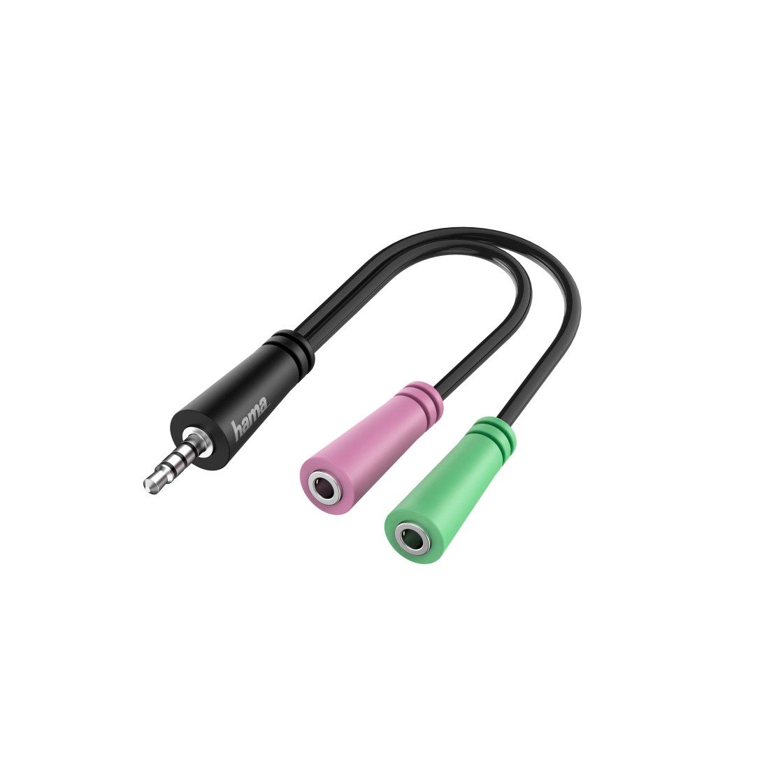 Hama 00200352 - Audio kabel - 0,15 m - Zwart