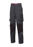 BP 1999-570-5632-38n Werkbroek voor vrouwen, slank silhouet, 250,00 g/m² stofmix met stretch, antraciet/zwart, 38n