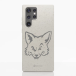 Pixbo Coque de Téléphone Compostable Samsung Galaxy S22 Ultra - Gris