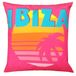 furn. Ibiza Outdoor Kussenhoes, Polyester, Multi, 43 x 43 cm