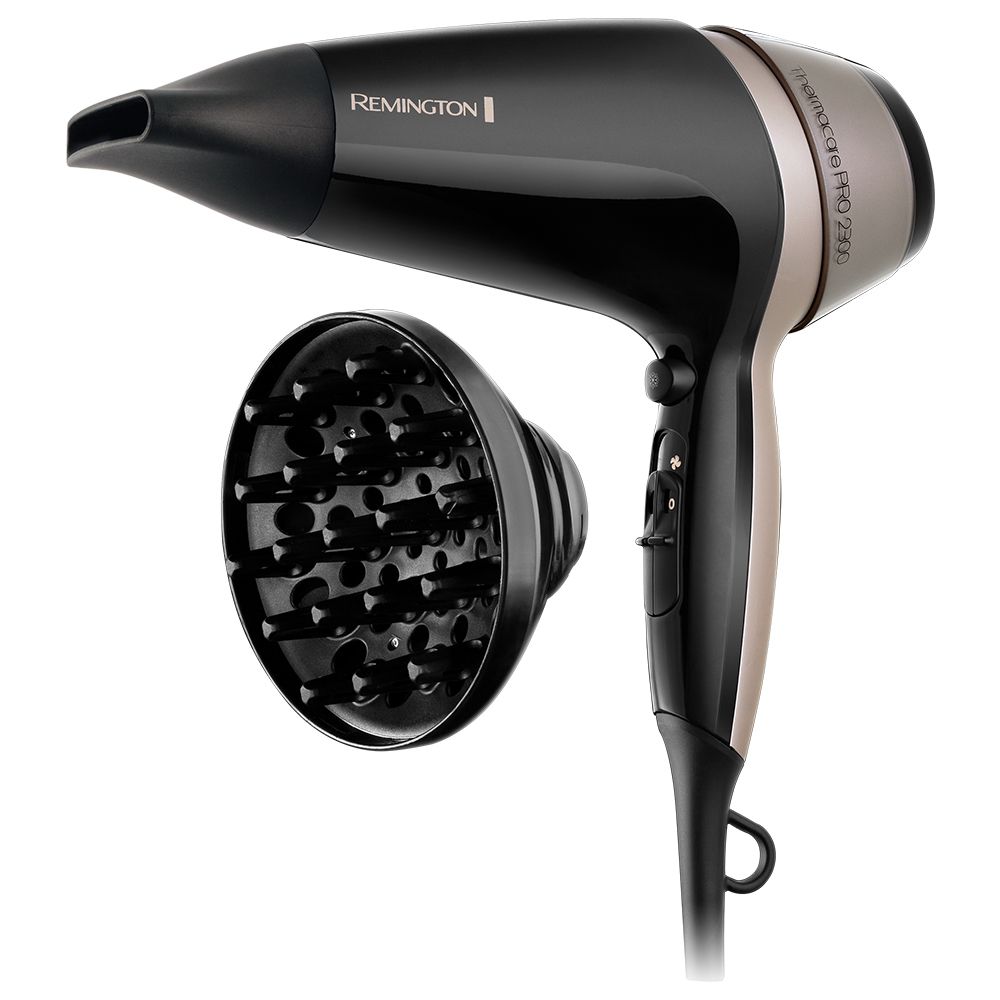 Remington Thermacare Pro D5715 - Hair Dryer - 2300W - Black/Brown
