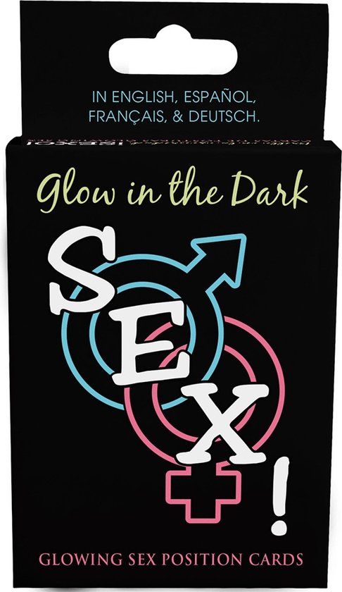Kheper Games Glow-in-the-Dark Sex! Cards - Card Game
