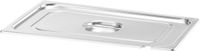 HENDI Deksel voor GN containers – lepeluitsparing – roestvast staal – 530x325 mm