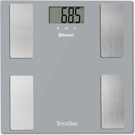 Terraillon Smart Connect - Bluetooth lichaamsanalyse weegschaal