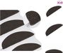 vidaXL - Trapmatten - zelfklevend - 10 - st - 65x22,5x3,5 - cm - zwart