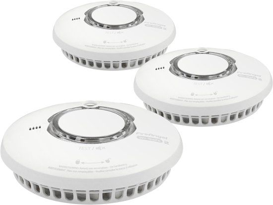 FireAngel WST-630-BNLT Rookmelders 3-pack - Draadloos koppelbaar - Nieuwste model