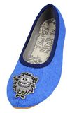 BECK Huisschoenen 'Cool Man' blauw / zilver