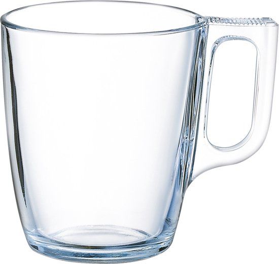 Arcoroc Theeglazen Ceylon - 6x - transparant glas - 250 ml