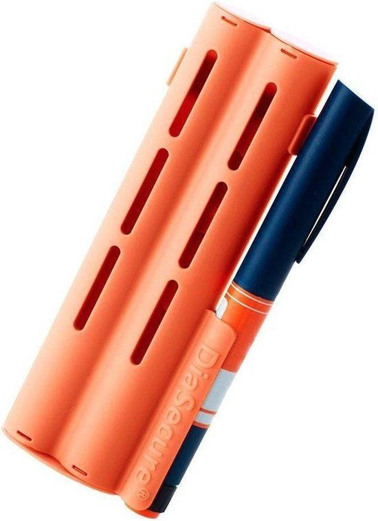 DiaSecure 4-in-1 diabetes management reis systeem (oranje)