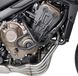 GIVI Barre de protection, Barres de protection pour moto, TN1208 Acier noir poudré partie inférieure