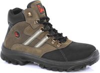 Emma Nestor Werkschoenen S3 Hoog Bruin Maat 36