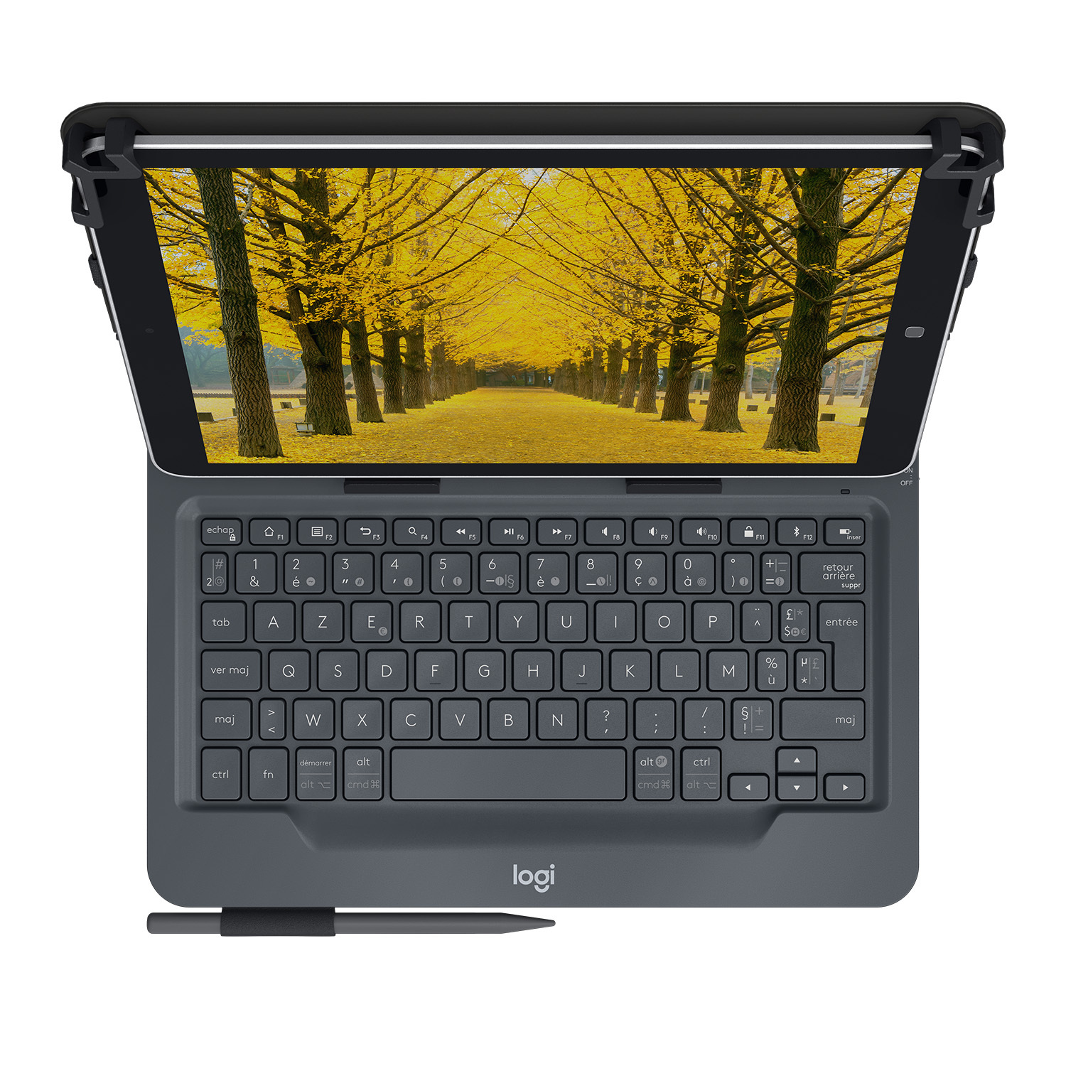 Logitech Universal Folio met geïntegreerd toetsenbord voor 9-10 inch Apple-, Android- of Windows-tablets