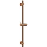 Wiesbaden UniMatch Glijstang met Wateraansluiting - 76.5cm - Brons Koper PVD