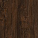 Shenzhen Haorui Industrial Technology Co., Ltd. Papier peint autocollant - Film vinyle imitation bois - Rénovation de meubles - Structure de grain de bois authentique - 60 cm x 1000 cm - Marron foncé