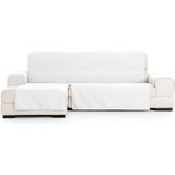 ECOMMERC3 Chaiselong bankovertrek, extra links, universeel en veelzijdig - bankovertrek chaise longue, kleur ecru, eenvoudig aan te brengen, voor rugleuning, zitting en armleuningen