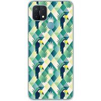 Oppo Toucan diamant siliconen hoesje compatibel met Oppo A15