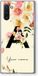Case Company Samsung Galaxy Note 10 Hoesje - Flirty Flowers Monogram - Soft Cover