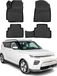 OMAC Gummimatten Fußmatten pour Kia Soul 2019-2025 TPE Automatten Noir 4x