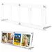 Cadres photo transparents set pour utilisation sur table