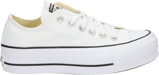 Converse Chuck Taylor All Star Lift Ox - Dames Sneakers - Wit - Maat 40