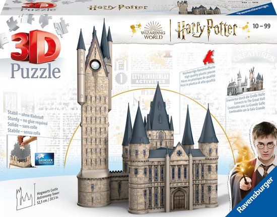 Ravensburger Harry Potter Zweinstein Astronomie Toren 3D Puzzel - 540 stukjes