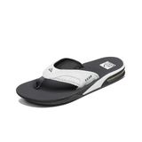 Reef Fanning Teenslipper Heren Wit Grijs 43 EU