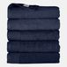The One Towelling Badhanddoek - 70x140 cm - 5 stuks - Hotelkwaliteit - 450 g/m² - 100% Gekamd katoen - Navy