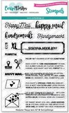 Clearstamps A6 - Happy mail XL - CarlijnDesign - Kaarten maken - Hobbystempel