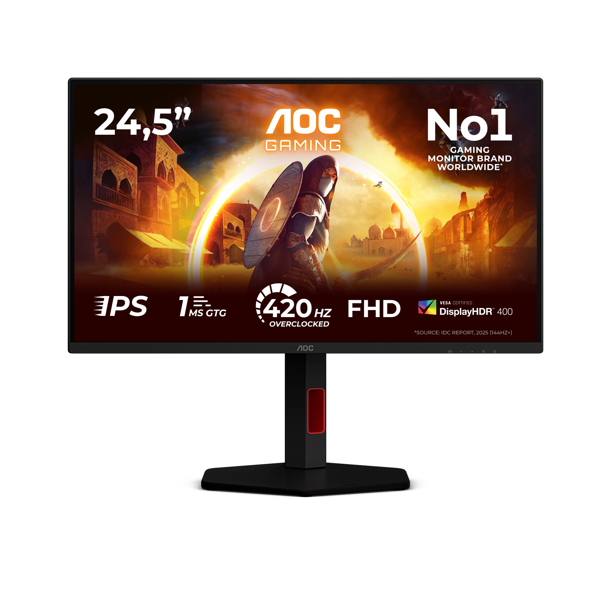 AOC G4 25G4KUR 24.5" Full HD 420Hz Gaming Monitor