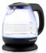 Hyundai VK101 Bouilloire 1L 1100W Transparent/Noir