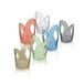 Guzzini - Feeling, Set van 6 glazen houders - Veelkleurig, 13 x 7 x h17 cm - 23020152