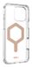 Urban Armor Gear Plyo MagSafe Case voor iPhone 16 Pro Max - Transparant/Rose Gold