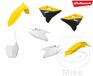 Polisport Mx Restyling Suzuki Rm125/250 01-08 Oem 90864 Plastic Set Geel,Wit