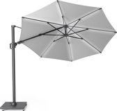 Platinum Sun & Shade Zweefparasol Challenger T² Glow Ø350 cm Lichtgrijs