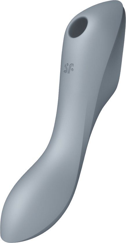 Satisfyer Curvy Trinity 3 - Drukgolfvibrator voor Vrouwen - Grijs
