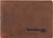 Greenland Nature Montenegro Portemonnee RFID Leer 10,5 cm - Mannen - Horizontaal - bruin
