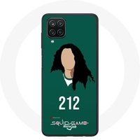 Maniacase Case voor Samsung Galaxy A12 Inktvis naam Han Mi Nyeo nummer 212