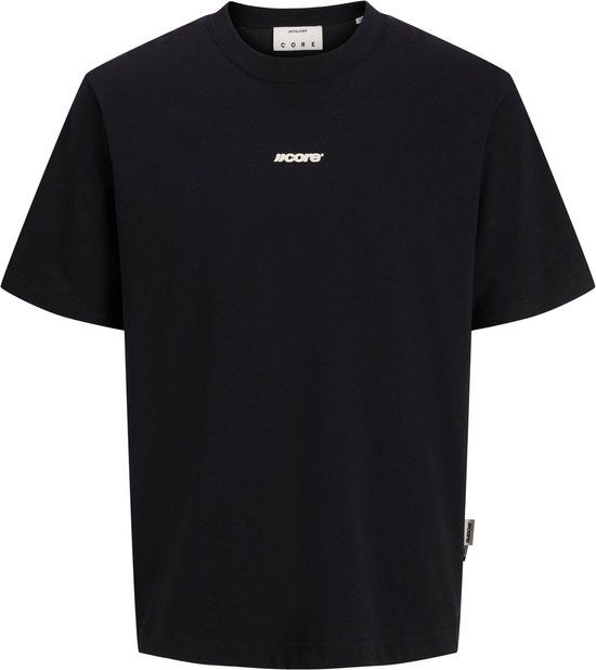 JACK & JONES PLUS SIZE Jack & Jones Plus T-shirt met bedrukking op de achterkant - Zwart - 4XL