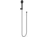 IVY Handdoucheset - Rond - Satin Spray Handdouche - Verstelbare Wandsteun - Doucheslang 120 cm - Mat Zwart
