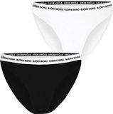 Björn Borg dames Core High Waist Briefs - slip hoge taille (2-pack) - multicolor