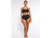 Feelingirl Soutien-gorge sans armature quotidien, non doublé, doux, Noir, XL
