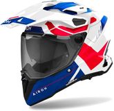 Airoh Commander 2 Reveal Adventure Helm Zwart/Blauw/Rood/Wit Maat L