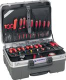 Promat/Tecwerk Hardkunststof koffer | Trolleyversie | binnen-B465xD255xH352mm | HDPE-kunststof 42 l - 4000871743