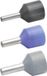 Klauke 43210 Adereindhulzen 1.5 mm² Deels geïsoleerd Zwart 100 stuk(s)
