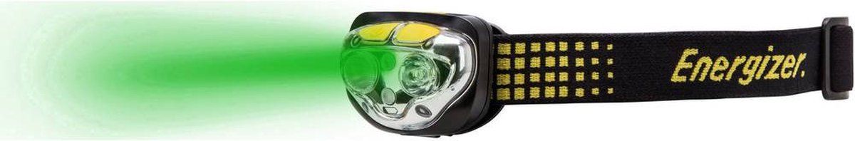 Energizer Vision Ultra LED Hoofdlamp - 450 lm - Zwart/Geel