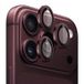 Blueo Sapphire Crystal beschermfolie voor de achtercamera van Apple iPhone 18 Pro / 18 Pro Max, gehard glas, bordeauxrood