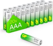 GP Extra Alkaline AAA batterijen - 20 stuks