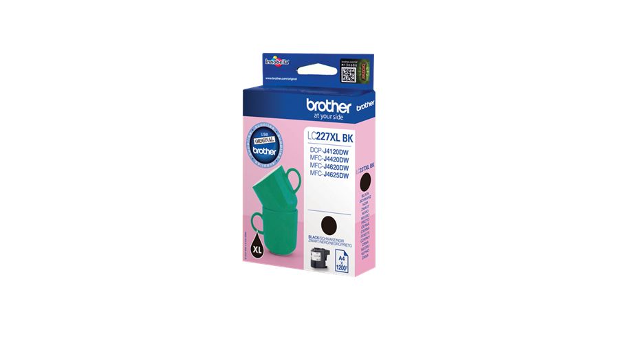 Brother LC-227XLBK Black Ink Cartridge - High Yield