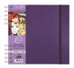 Cachet Daler Rowney Cachet Artists' Wirebound Mixed Media Portrait Sketchbook - 20.3 x 20.3 cm